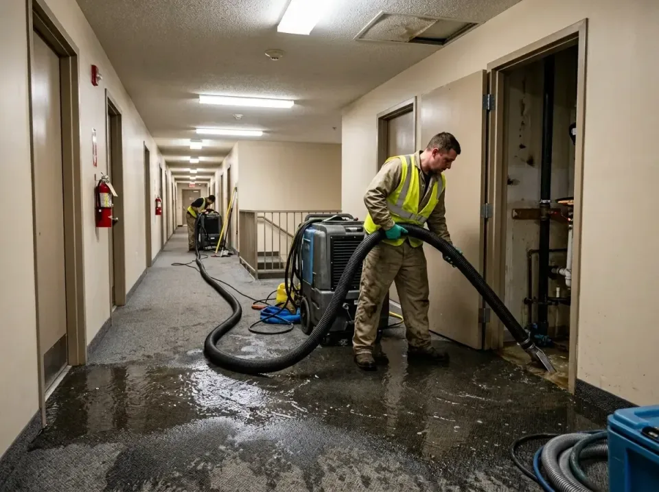 multi-unit-apartment-hallway-f-005 — frequently asked questions, Emergency Burst Pipe Water Extraction & Removal in Forsyth,…